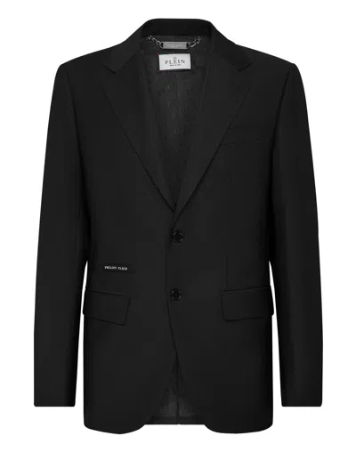 PHILIPP PLEIN WOOL BLAZER LS