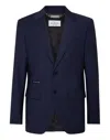 Philipp Plein Wool Blazer In Blue