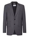 Philipp Plein Wool Blazer In Grey