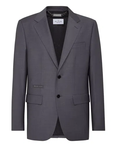 PHILIPP PLEIN WOOL BLAZER LS