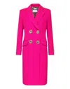Philipp Plein Crystal-embellished Wool Coat In Multi