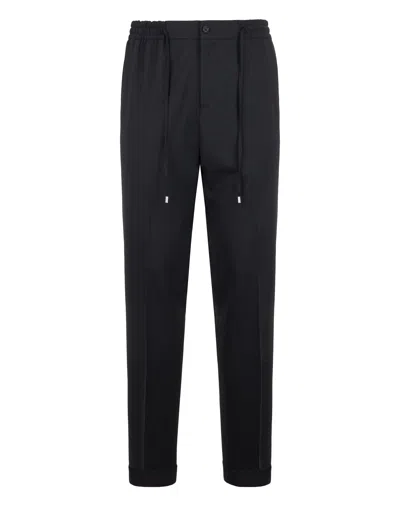 PHILIPP PLEIN WOOL JOGGING TROUSERS
