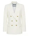 Philipp Plein Marine-fit Wool Blazer