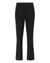 Philipp Plein Office Wool Tailored Trousers In Black