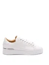 Philipp Plein Hexagon Low-top Sneakers In White
