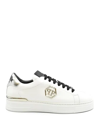 Philipp Plein Hexagon Low Top Sneakers In Black