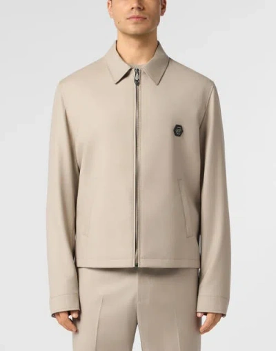 Philipp Plein Zipped Blouson Men In Multi