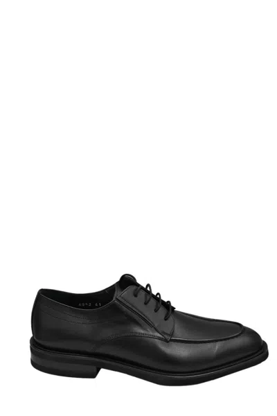 Philippe Lang Lace-up Leather Formal Shoes In Black