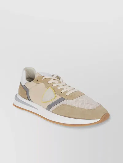 Philippe Model 2.1 Sneakers With Contrasting Suede Panels