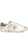Philippe Model Animal Print Prsx Low Trainers In White