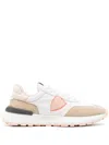 Philippe Model Antibes Lace-up Sneakers In Pink