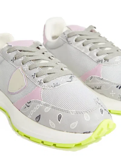 Philippe Model Paris Antibes Low Paisley Sneakers In Multiple Colors