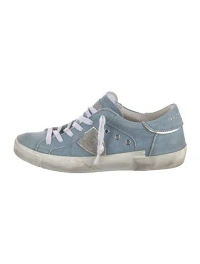 Pre-owned Philippe Model Athletic Sneakers In Blue