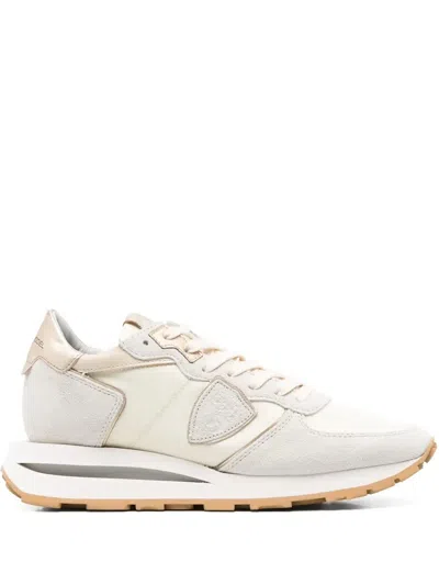 PHILIPPE MODEL BEIGE TROPEZ HAUTE SNEAKERS