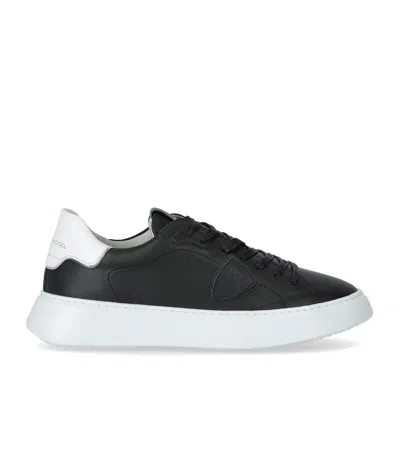 PHILIPPE MODEL PHILIPPE MODEL BLACK WHITE TEMPLE SNEAKER