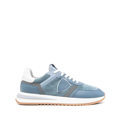 Philippe Model Blue Sneakers