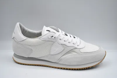 Philippe Model Blville Low-top Running Sneakers In White