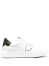 PHILIPPE MODEL PHILIPPE MODEL BTLU MAN VEAU CAMOUFLAGE BLANC MILITAIR SNEAKER