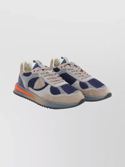 PHILIPPE MODEL CASUAL LOW TOP SNEAKERS WITH ROUND TOE SHAPE
