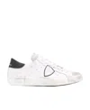 Philippe Model Distressed Effect Low-top Sneakers In White
