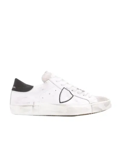 PHILIPPE MODEL PHILIPPE MODEL ROUND TOE LACE-UP SNEAKERS