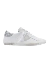 Philippe Model Prsx Leather Sneakers In White