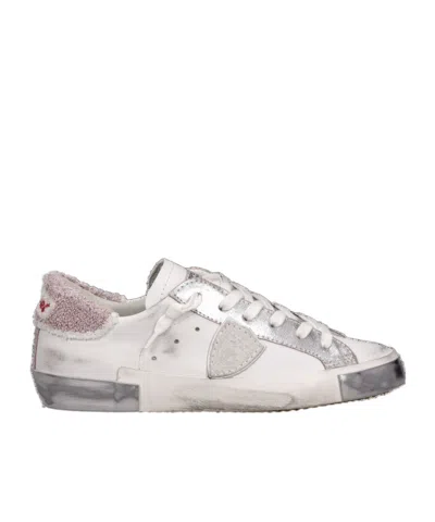 Philippe Model Distressed Sneakers