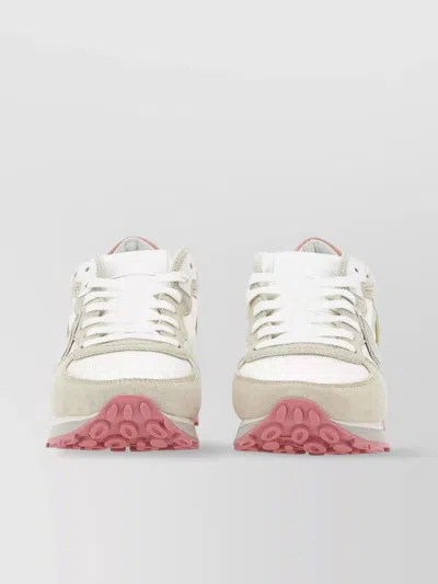 Philippe Model Elevated Heel Sneakers Metallic Accents