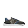 Philippe Model Fabric Men's Sneakers In Green
