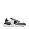 Philippe Model Sneakers Antibes Mens Fabric White/gray In White