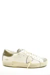 Philippe Model Vintage Mixage Low Top Sneakers In White