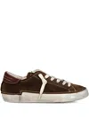 Philippe Model Low-top Sneakers In Brown