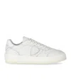 Philippe Model Sneakers In Veau Blanc