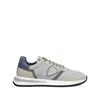 Philippe Model Gray  Blue Sneakers In Gray