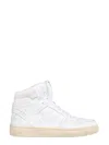 Philippe Model Logo-patch High-top Sneakers In Animal Print