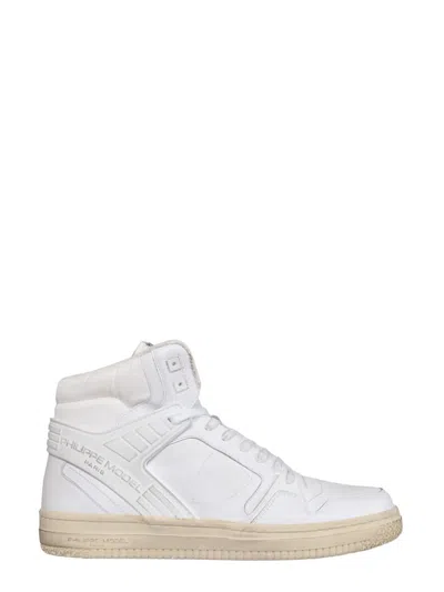 Philippe Model Great Tall Sneakers In White
