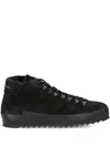 Philippe Model High-top Suede Trainers In Black