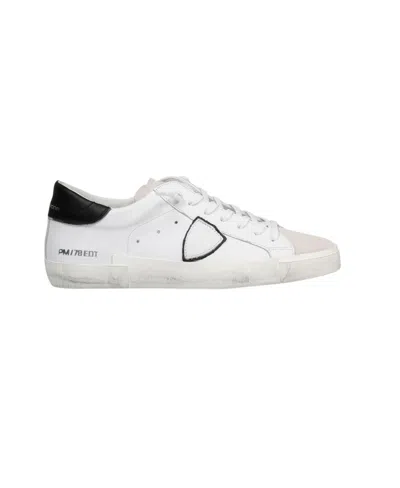 Philippe Model Imitation Casual Sneakers In White