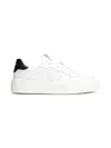 Philippe Model Junior Temple Leather Sneakers In White