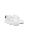 Philippe Model Junior Temple Leather Sneakers In White