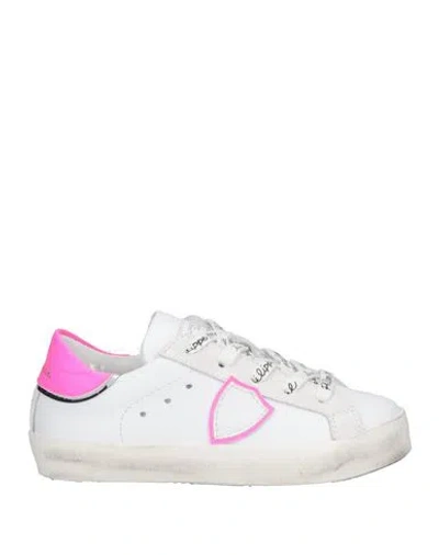 Philippe Model Babies'  Junior Toddler Girl Sneakers White Size 10c Leather