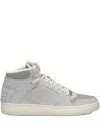 Philippe Model La Grande High-top Suede Sneakers In Gray