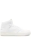 Philippe Model La Grande Lace-up Leather Sneakers In White