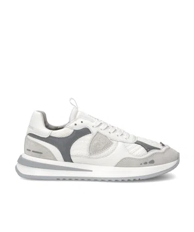 Philippe Model Lace-up Low-cut Casual Shoes In White