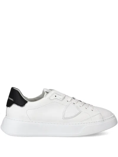 Philippe Model Lace-up Sneakers In White