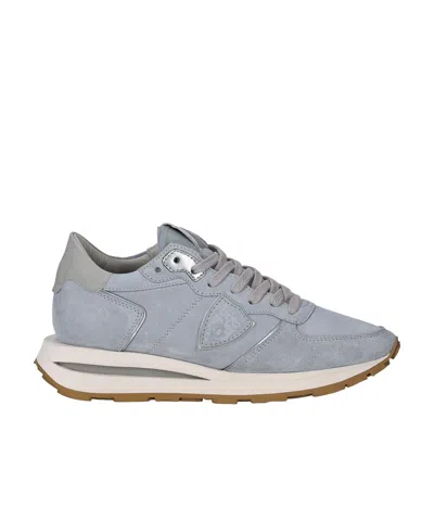 Philippe Model Laced Sneakers In Gray
