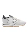 Philippe Model Laced Sneakers In White
