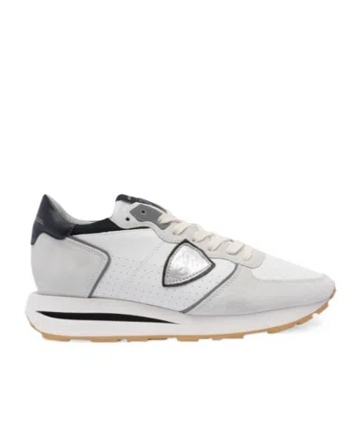 Philippe Model Laced Sneakers In White