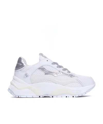 Philippe Model Laced Sneakers In White