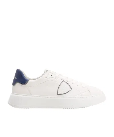 Philippe Model Laced Sneakers In White